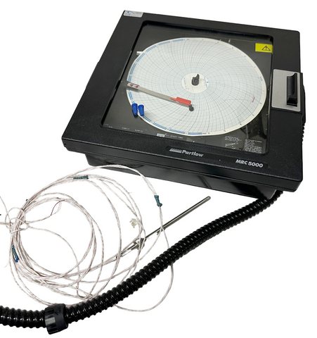 Partlow MRC 5000 Circular Chart Recorder 100-240 VAC