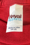 Royal Apparel Youth Spider-Man Turn Off The Dark Graphic Red Shirt Size Small