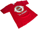 Anvil Youth Buffalo Dyngus Day Lil Squirt Graphic Navy Shirt Size Medium