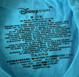 Disney Girls Frozen Anna Elsa And Olaf Graphic Blue Short Sleeve Shirt Size M