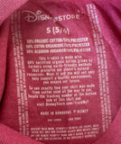 Disney Girls Frozen Anna & Elsa Sisters Forever Pink Short Sleeve Shirt Size S