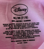 Disney Girls Sleeping Beauty Aurora Graphic Pink Short Sleeve Shirt Size Medium