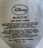 Disney Girls Tinker Bell Graphic White Short Sleeve Shirt Size Medium
