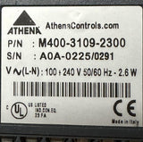 Athena M400-3109-2300 400M Temperature Controller Panel Mount 100-240V 2.6 W