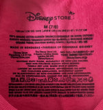 Disney Girls Minnie Mouse Love Shopping Pink Short Sleeve Shirt Size Medium