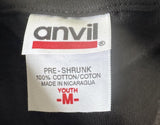 Anvil Youth Glee Live Cast Graphic Black Short Sleeve Shirt Size Medium
