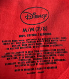 Disney Girls Beauty And The Beast Belle & Friends Graphic Red Shirt Size Medium