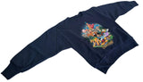 Disney Boys Disneyland Resort Mickey & Friends Graphic Navy Pullover Size XS