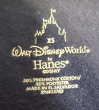 Disney Boys Disneyland Resort Mickey & Friends Graphic Navy Pullover Size XS