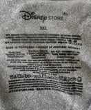 Disney Women's Minnie Mouse Bow Graphic Gray Short Sleeve Shirt Size 3XL