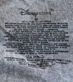 Disney Women's I Love Mickey Mouse Graphic Gray Short Sleeve Shirt Size Medium