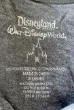 Disney Women's Walt Disney World est. 1971 Graphic Gray Shirt Size Medium