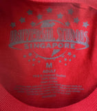 Universal Studios Singapore Women's Betty Boop Star Attraction Red Shirt Size M