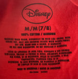 Disney Girls Minnie Mouse All About Minnie Red Short Sleeve Shirt Size Medium
