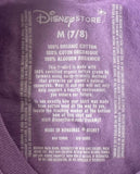 Disney Girls Minnie Mouse Beach Life Hawaii Beach Girl Purple Shirt Size Medium