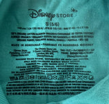 Disney Girls Tinker Bell Graphic Teal Short Sleeve Shirt Size Small