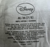 Disney Girls Minnie Mouse Tie And Vest White Short Sleeve Shirt Size Medium