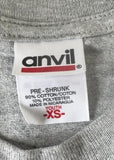 Anvil Youth Universal Studios Hollywood The Simpsons Gray Shirt Size X-Small