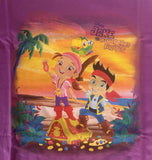 Disney Girls Jake And The Neverland Pirates Graphic Purple Shirt Size Medium