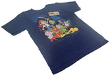Disney Boy's Jake And The Never Land Pirates Blue Short Sleeve Shirt Size Medium