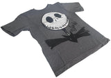 Disney Boy's Nightmare Before Christmas Jack Skellington Gray Shirt Size Medium