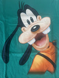 Disney Boys Goofy Graphic Teal Short Sleeve Shirt Size Small