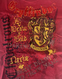 Anvil Youth Harry Potter Gryffindor House Graphic Red Shirt Size X-Small