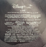 Disney Girls Minnie Mouse Silhouette Graphic Black Short Sleeve Shirt Size Small