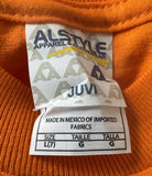 Alstyle Youth Yo Gabba Gabba DJ Lance Rock Graphic Orange Shirt Size Large