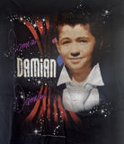 Anvil Youth Damian McGinty Graphic Black Short Sleeve Shirt Size X-Small