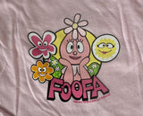 Alstyle Yo Gabba Gabba Foofa Graphic Pink One-Piece Size 12 Months