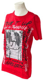 Gildan Women's Rihanna World Tour 2013 Red Short Sleeve Shirt Size Small