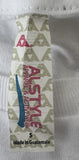 Alstyle Women's Justin Bieber Graphic White Short Sleeve Shirt Size Small