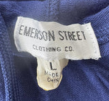 Emerson Street Clothing Women's Penn State Graphic Navy T-Shirt Hoodie Size L