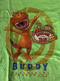 Authentic Pigment Boys Dinosaur Train Live Buddy Graphic Green Shirt Size XS