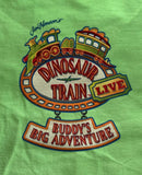 Authentic Pigment Boys Dinosaur Train Live Buddy Graphic Green Shirt Size XS