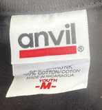 Anvil Youth Disney Imagination Movers Graphic Black Short Sleeve Shirt Size M