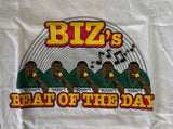 Anvil Youth Yo Gabba Gabba Biz's Beat Of The Day Graphic White Shirt Size Small