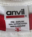 Anvil Youth Yo Gabba Gabba Biz's Beat Of The Day Graphic White Shirt Size Small