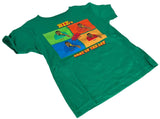 Rabbit Skins Youth Yo Gabba Gabba Biz's Beat Of The Day Green Shirt Size 5/6