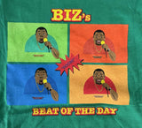 Rabbit Skins Youth Yo Gabba Gabba Biz's Beat Of The Day Green Shirt Size 5/6