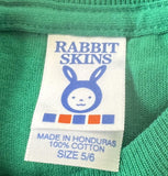 Rabbit Skins Youth Yo Gabba Gabba Biz's Beat Of The Day Green Shirt Size 5/6