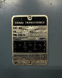 Jefferson Electric 231-111 Signal Transformer 100VA 120V Pri 50/60Hz 4A Sec