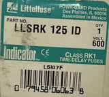 Littelfuse LLSRK 125 ID Dual-Element Time-Delay Fuse 125 A 600 V LLSRK125ID