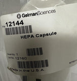 Gelman Sciences 12144 HEPA Capsule Filter 3.5 BAR 50 PSI 12160