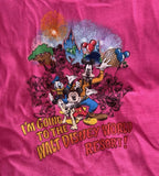 Disney Mickey & Friends I'm Going To The Walt Disney World Resort Shirt Size 18M