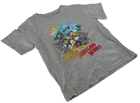 Disney Mickey & Friends I'm Going To The Disneyland Resort Gray Shirt Size 4T