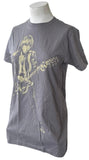 Bay Island Women's Tom Petty And The Heartbreakers Gray Shirt Size Small