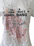 Motive Women's The Rolling Stones A Bigger Bang Graphic White Shirt Size XL