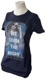 Tultex Women's Selena Gomez And The Scene We Own The Night Navy Shirt Size L